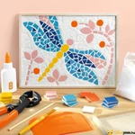 Kép 2/9 - Szitakötő mozaikkép