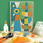 Kép 7/9 - Djeco AGA Atelier 73 Páva csempe mozaikkép