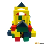 Kép 1/2 - Fa építőkocka 50 db-os