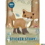 Kép 1/2 - Little Dutch matrica szett - Forest Friends