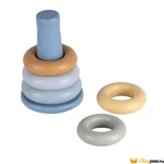 Kép 1/5 - Little Dutch műanyag montessori torony - kék