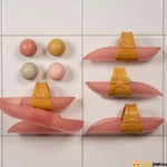 Kép 1/4 - Little Dutch fürdőjáték golyópálya lányoknak