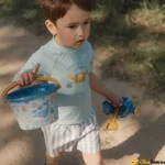 Kép 4/4 - Little Dutch fiús homokozó készlet