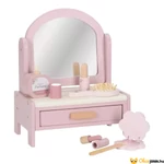 Kép 2/3 - Fa fésülködő asztal gyerekeknek