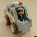 Kép 4/4 - Rendőrautó figurával