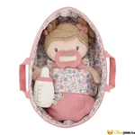 Kép 1/4 - Új Little Dutch Rosa plüss baba mózeskosárban