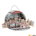 Kép 1/8 - Little Dutch adventi ajándékdoboz kisvonattal