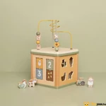 Kép 4/5 - Készségfejlesztő kocka golyóvezetővel