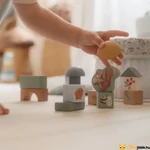 Kép 4/7 - Állatos építőkocka