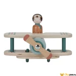 Kép 4/4 - Fa repülőgép játék