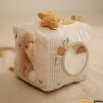 Kép 2/7 - Plüss kocka tükörrel