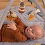 Kép 2/5 - Játszószőnyeg tornáztató híddal fiúknak