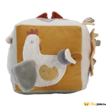 Kép 2/7 - Készségfejlesztő plüss kocka babáknak