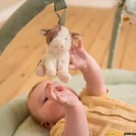 Kép 3/4 - Játszószőnyeg plüss boci és háziállatos kiegészítőkkel