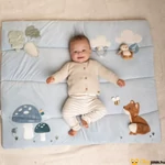 Kép 3/6 - Little Dutch vastag, steppelt állatos játszószőnyeg