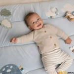 Kép 2/6 - Little Dutch Forest Friends vastag játszószőnyeg fiúknak