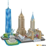 Kép 2/3 - 3D puzzle CityLine New York