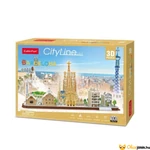 Kép 5/5 - Cubicfun Cityline Barcelona
