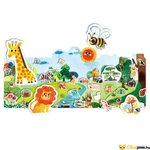 Kép 3/5 - Állatos matricázó készlet - könnyen megfogható matricákkal