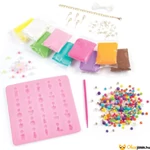 Kép 4/5 - Gyurmás ékszerkészítő készlet tartalma