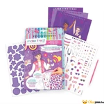 Kép 2/5 - Make it Real karcolós divattervező vázlatfüzet tartalma 