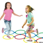 Kép 4/5 - Ugráló karika játék szabadtéri ügyességi játékhoz