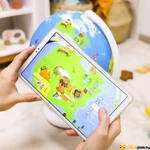 Kép 2/6 - Földgömb applikációval