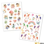 Kép 2/2 - Tündéres tetováló matrica