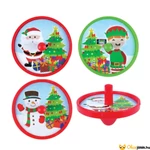 Kép 1/2 - Karácsonyi mini pörgettyű (1 db)