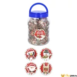 Kép 1/3 - Karácsonyi pattogó labda 3,3cm (1db)