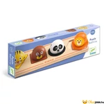 Kép 1/2 - Formaillesztő kicsiknek - Állati fejecskék - Djeco Ball'n'co