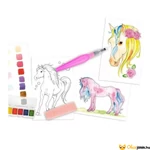 Kép 4/5 - Aquarell lovas festő