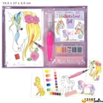 Kép 1/5 - Miss Melody lovas akvarell festő szett