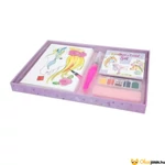 Kép 5/5 - Miss Melody lovas akvarell festő szett