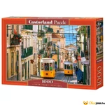 Kép 1/2 - 1000 darabos Castorland puzzle - Lisszaboni villamosok