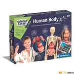 Kép 1/3 - Clementoni tudományos játék - az emberi test