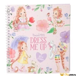 Kép 1/5 - Princess mimi kreatív öltöztetős mini füzet