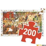 Kép 4/5 - 200 darabos Djeco puzzle