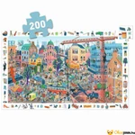 Kép 4/4 - 200 darabos Djeco puzzle