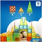 Kép 4/4 - Geomag 16 db-os készlet tartalma