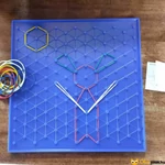 Kép 2/3 - Geotábla gumis fejlesztőjáték