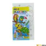 Kép 4/5 - Üvegfestő sablonnal