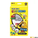 Kép 1/5 - Glass deco üvegfestő készlet - munkagépek