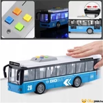 Kép 2/5 - Fényt és hangot adó játék busz
