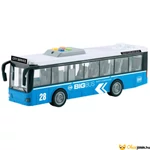 Kép 1/5 - Kék játék busz nyitható ajtókkal, fénnyekkel, hangokkal