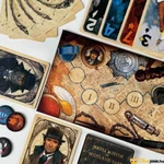 Kép 2/6 - Jekyll és Hyde vs Scotland Yard társasjáték setup