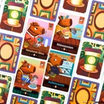 Kép 7/10 - Kapibarista társasjáték kártyák