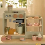 Kép 2/9 - Little Dutch fa kávézó kiegészítőkkel