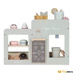 Kép 8/9 - Little Dutch fa kávézó szerepjáték