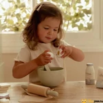 Kép 3/9 - Little Dutch sütemény készítő szett fából